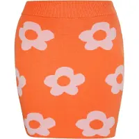 Mymo Saia cinzento claro / laranja