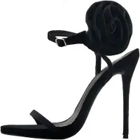 Faina Sandália 'Nascita' preto