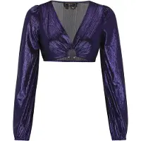 Faina Top roxo