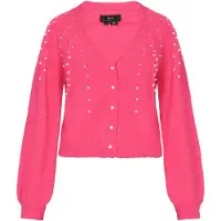 NAEMI Casaco de malha rosa