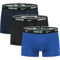 Nike Boxer EVERYDAY COTTON STRETCH X3 homens - Preto - EU XS