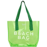 Bagmori Mala de praia verde / branco