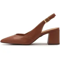Kazar Sapatos abertos atrás castanho
