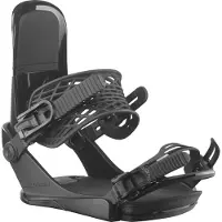 Salomon Snowboard - Fixações snowboard - Edb Black para Unissexo - Tamanho L - Preto