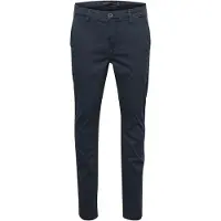INDICODE JEANS Calças chino 'Lucas' marinho