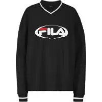 FILA Sweatshirt vermelho / preto / branco