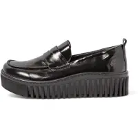 Art para mulher. 115301401003_001 Mocassins em pele 1530 preto (37), Couro, 3 a 5cm, Nenhum, Casual