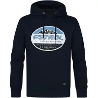 Petrol Industries Sweatshirt 'Taku' azul / azul claro / branco