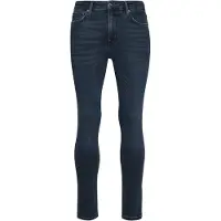 Superdry para homem. M7010890A Calças de ganga skinny azuis vintage (34/34), Azul, Casual, Algodão, Denim