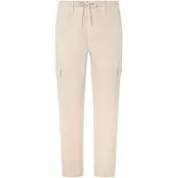 Pepe Jeans para homem. PM211725 Gymdigo Cargo Trousers Branco Ecru (34), Casual, Algodão, Sustentável