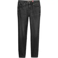 Superdry para homem. M7010890A Calças de ganga skinny vintage pretas (28/32), Preto, Casual, Algodão, Denim