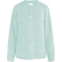 Usha WHITE LABEL Casaco de malha 'Lynnea' menta