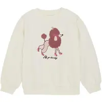 Minymo Pullover rosa / branco