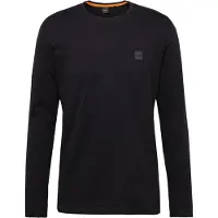 BOSS para homem. 50512111 T-shirt Tacks preta (XL), Preto, Casual, Algodão, Manga comprida