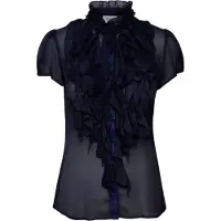 Saint tropez Blusa 'Lilja' azul escuro