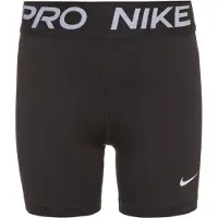Nike Calças de desporto 'Pro' preto / branco