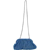 NAEMI Clutches azure / prata