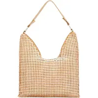 NAEMI Mala de ombro ouro