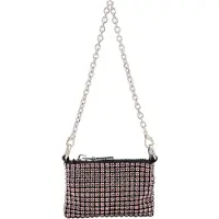 NAEMI Mala de ombro rosa claro / preto