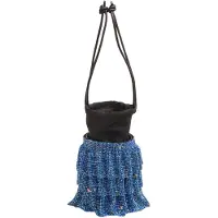NAEMI Mala de ombro azul / preto