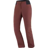 Salomon - Calças ski mulher - Reason Pant W Rum Raisin para Mulher - Tamanho L