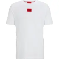 HUGO Camisa 'Diragolino212' vermelho claro / preto / branco