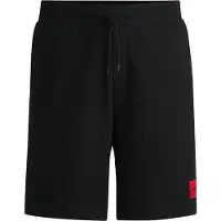 HUGO para homem. 50466196 Diz Shorts preto (S), Casual, Algodão, Sustentável