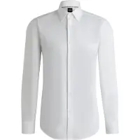 BOSS Camisa 'Hank' offwhite