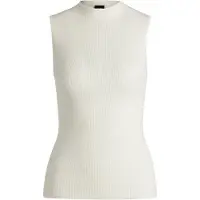 BOSS Top de malha 'Feskies' offwhite