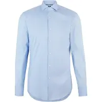 BOSS Camisa clássica 'P-Hank' azul claro