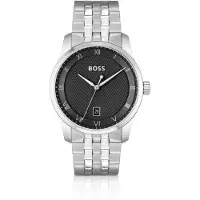 BOSS Relógios analógicos preto / prata