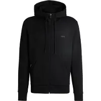 BOSS para homem. 50506161 Camisola de malha preta (XXL), Preto, Casual, Algodão, Manga comprida