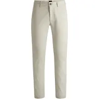 BOSS para homem. 50510933 Calças Chino Slim Bege (36/32), Casual, Algodão