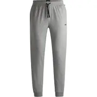 BOSS para homem. 50515365 Calças de pijama cinzentas (S), Homewear, Cinza, Algodão