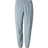 Nike Calças de desporto 'FORM' cinzento basalto / prata