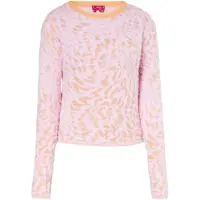 Swirly Pullover laranja claro / cor-de-rosa
