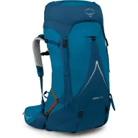 Osprey - Mochilas trekking - Atmos AG LT 50 Night Shift/Scoria para Homem - Tamanho L/XL - Azul