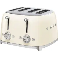 Smeg Torradeira Tsf03 50s Style 4 Fendas