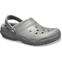 Crocs Tamancos CLASSIC LINED CLOG homens - Cinza - 37 / 38