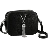 Valentino Mala de ombro 'Divina' preto / prata