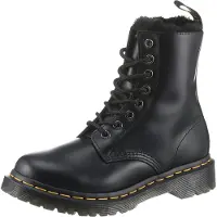 Dr. Martens Botim com fivela '1460 Serena' preto