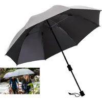 Euroschirm - Pequeno material trekking - Swing Handsfree Silver UV para Unissexo - Cinzento