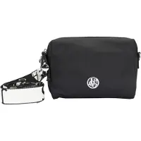 JOOP! Mala de ombro 'Lietissimo Loretta' preto / prata / branco