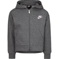 Nike Kids Moletom Com Fecho Club Fleece High Low