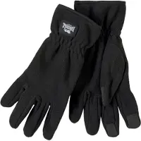 Lonsdale Luvas com dedos preto / branco