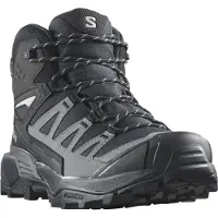 Salomon - Calçado caminhada homem - X Ultra 360 Mid Gtx Black/Magnet/Pewter para Homem - Tamanho 43 1/3 - Preto