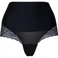 Magic bodyfashion Cueca modeladora 'Tummy Shaper Lace' preto
