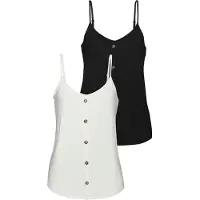 LASCANA Top preto / branco