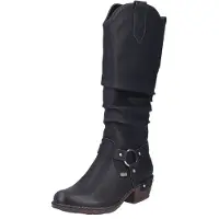 Rieker Botas de cowboy preto