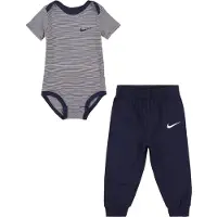 Nike Kids Conjunto De Manga Curta Striped